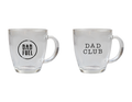 Fathers Day Glass Coffee Cup