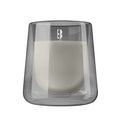Grey Glass Bolsius Clean Light Starter Kit - Cypress &amp; Amber