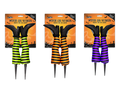 Halloween Witch Leg Stakes (Assorted)