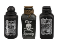Halloween Cement Potion Bottle Decoration 15cm (Assorted)