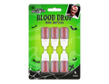 Halloween Blood Drop Mini Bottles (6 Pack)