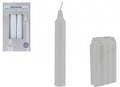 Pack of 8 White Household Candles (5 Inch)