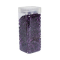 Small Purple Acrylic Stone in Square Jar (320gr)