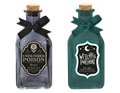 Halloween Glass Decorative Potion Bottles (Assorted)