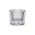 Clear Harrison Glass Tealight Holder (4.5cm)