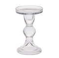 Clear Zara Pillar Glass Candle Holder����(12cm)