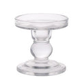 Clear Zara Pillar Glass Candle Holder����(8.7cm)