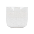 Hortus White Bordeaux Stoneware Pot (22.5cm H x 24.5cm Dia)