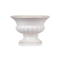 Hortus Cream Montpellier Urn Pot (23.5cm H x 29cm Dia)