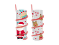 Christmas Spiral Straw Tumbler (Assorted)