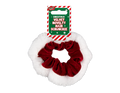 Velvet Christmas Hair Scrunchie