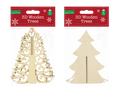 3D Wooden Filigree Tree (Assorted)