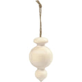 Personalisable Drop Bauble (7.5cm)