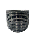 Hortus Grey Braga Pot (13cm H x 13.5cm Dia)