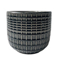Hortus Grey Braga Pot (17cm H x 19.5cm Dia)