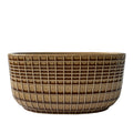 Hortus Brown Braga Pot (13cm H x 27cm L x 13cm W)