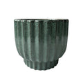 Hortus Olive Green Barcelos Pot (8cm H x 9.5cm Dia)