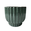 Hortus Olive Green Barcelos Pot (10cm H x 10.5cm Dia)