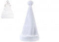 Luxury White Plush Christmas Hat