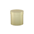 Metallic Gold Hat Box - 14 x 13 cm