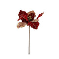 Poinsettia Pick - Red &amp; Gold