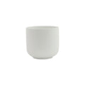 Hortus Havana Matt White Ceramic Pot (13cm)