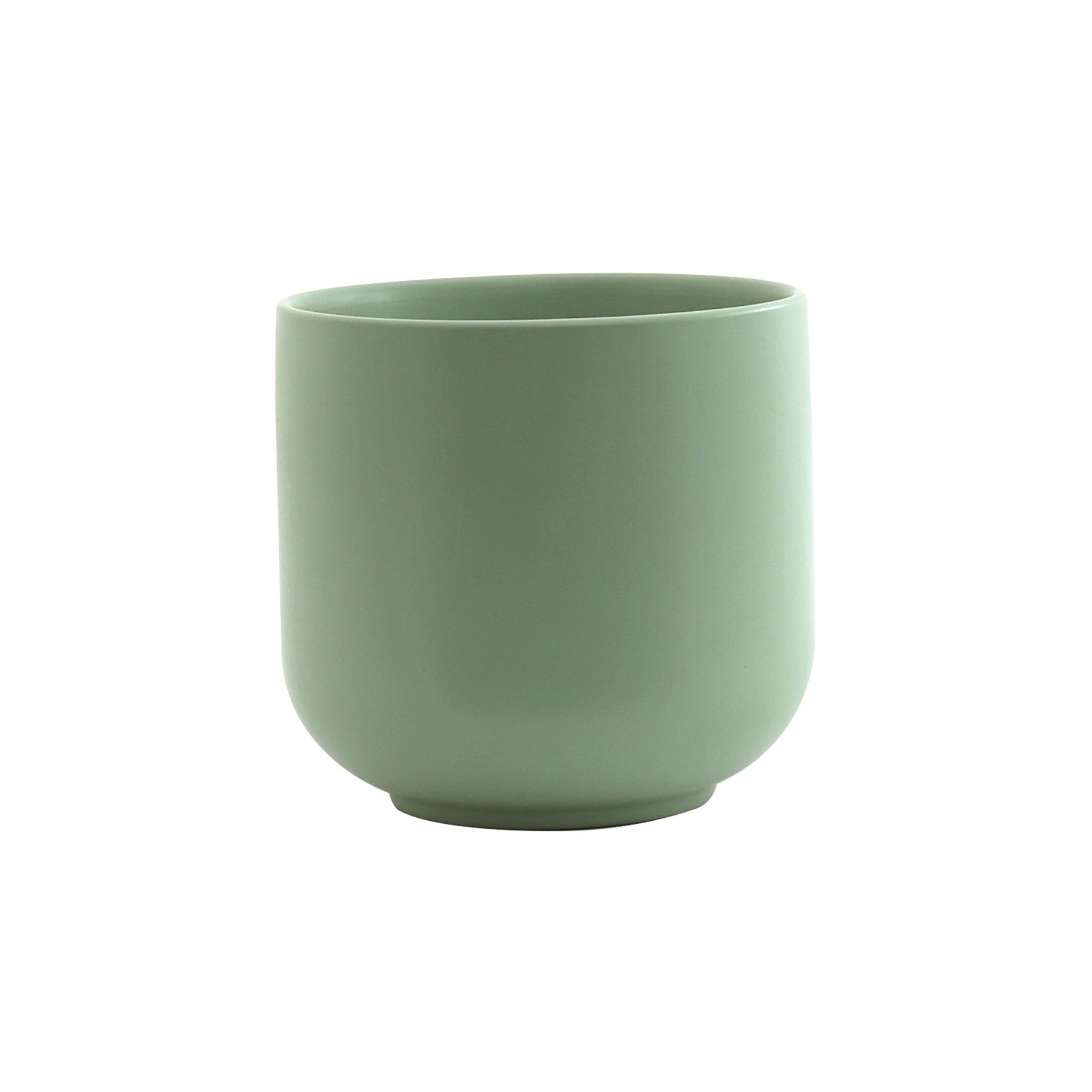 Hortus Havana Matt Sage Ceramic Pot (15cm)
