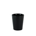 Hortus Vienna Glossy Black Ceramic Pot (12cm)