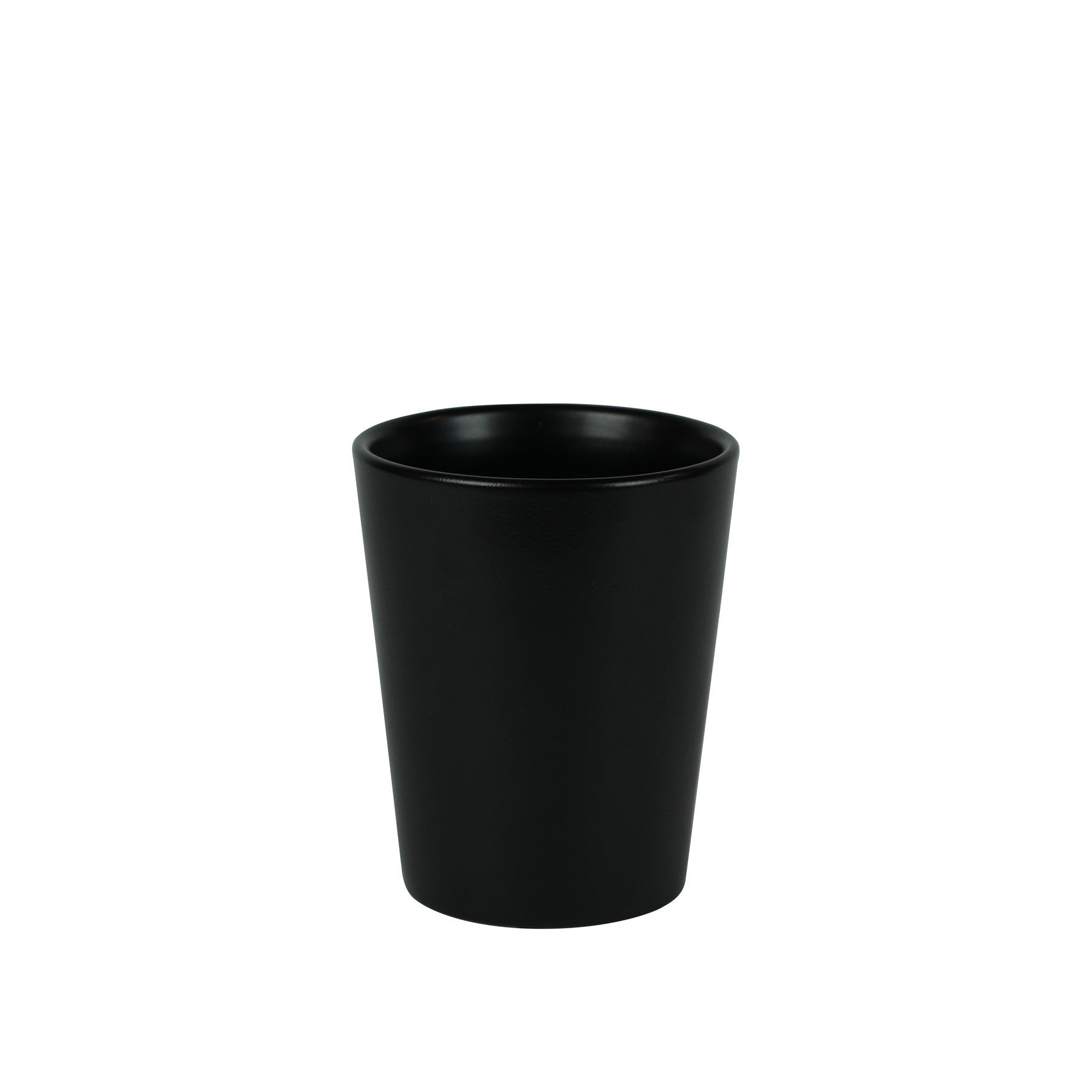 Hortus Vienna Matt Black Ceramic Pot (12cm)