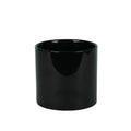 Hortus Glossy Black Ceramic Pot (13cm)