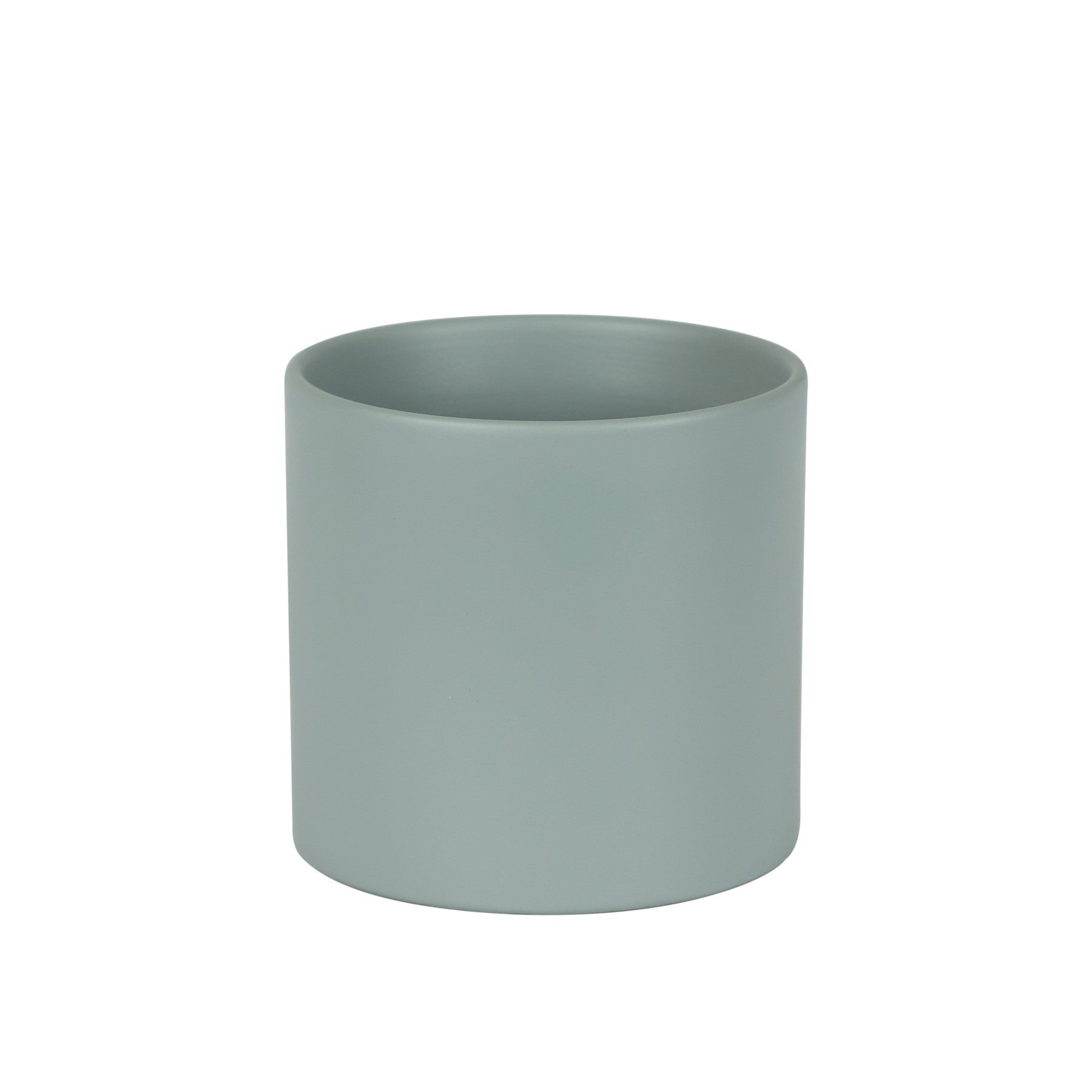 Hortus Sofia Matt Grey Ceramic Pot (13cm)