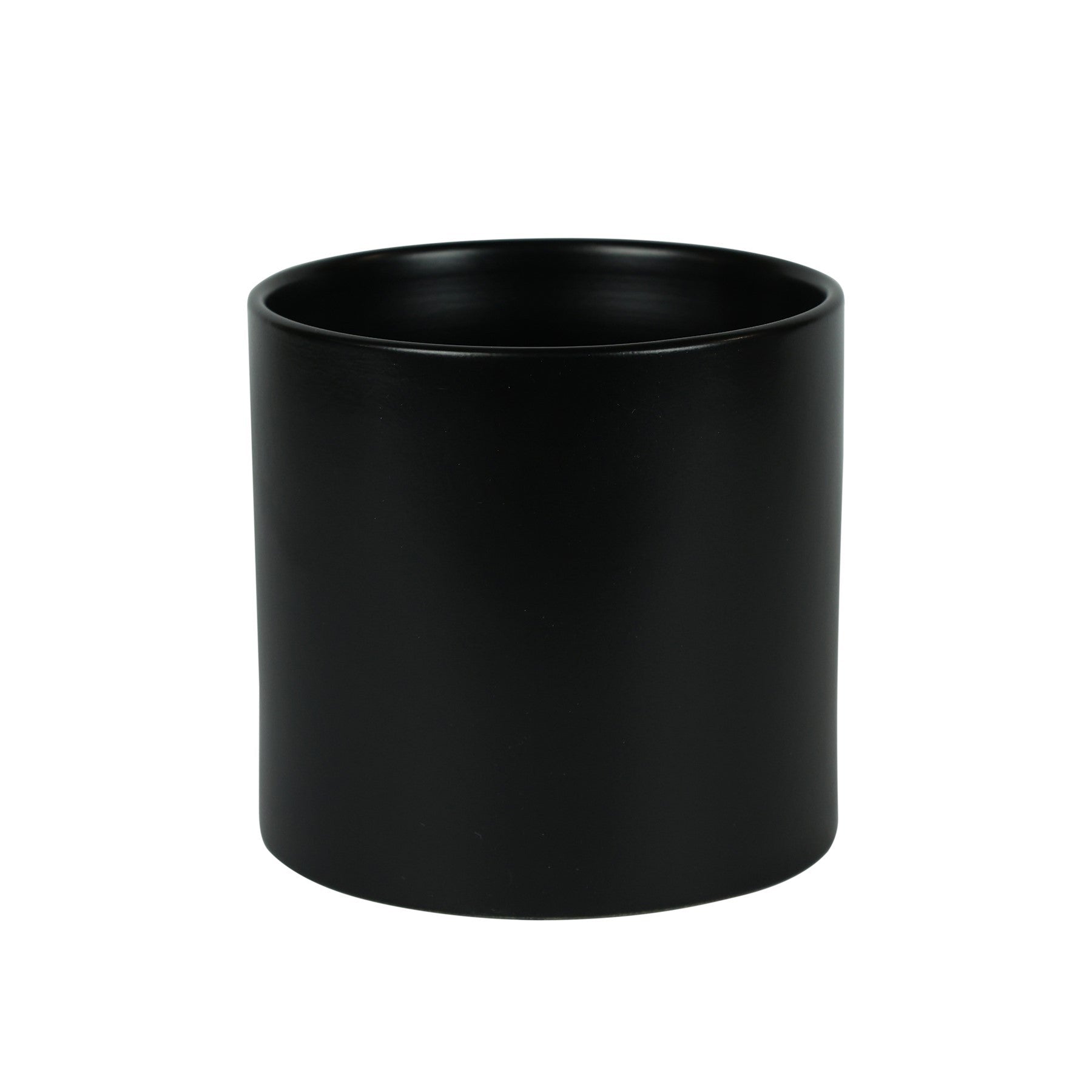 Hortus Sofia Matt Black Ceramic Pot (16cm)
