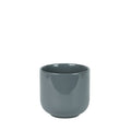 Hortus Havana Glossy Grey Ceramic Pot (13cm)