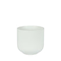Hortus Havana Matt White Ceramic Pot (15cm)