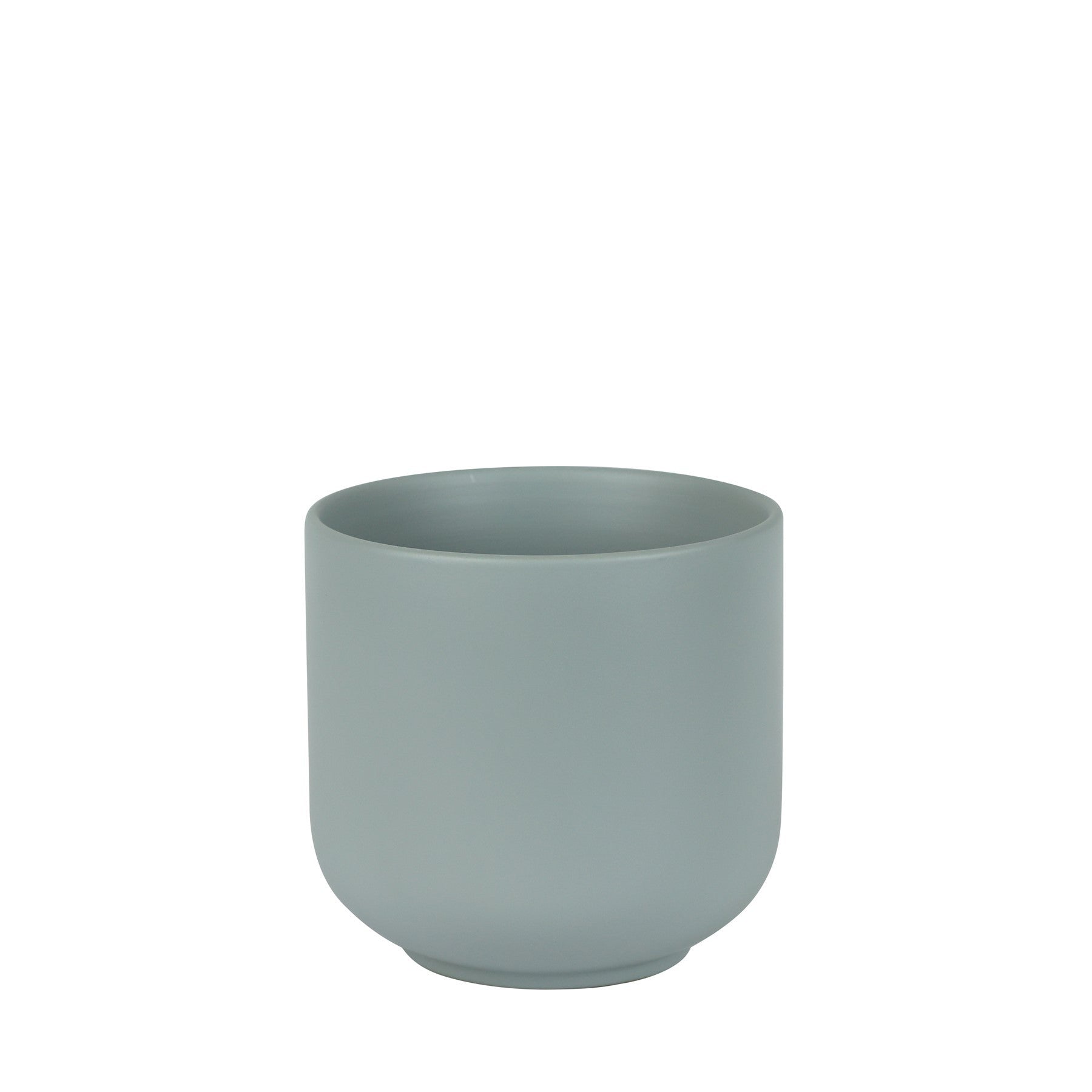 Hortus Havana Matt Grey Ceramic Pot (15cm)