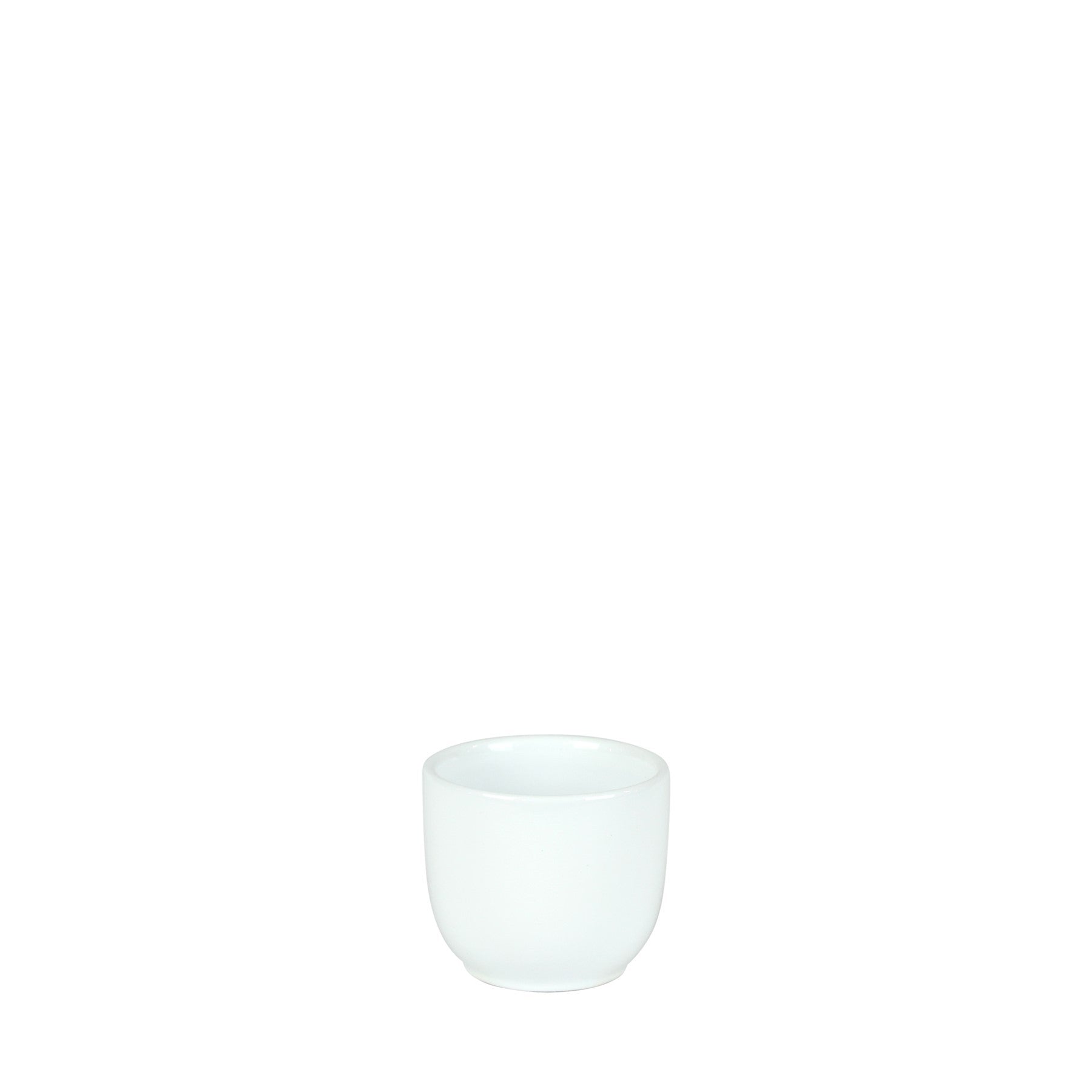 Glossy White Hortus Cairo Pot (8x7cm)