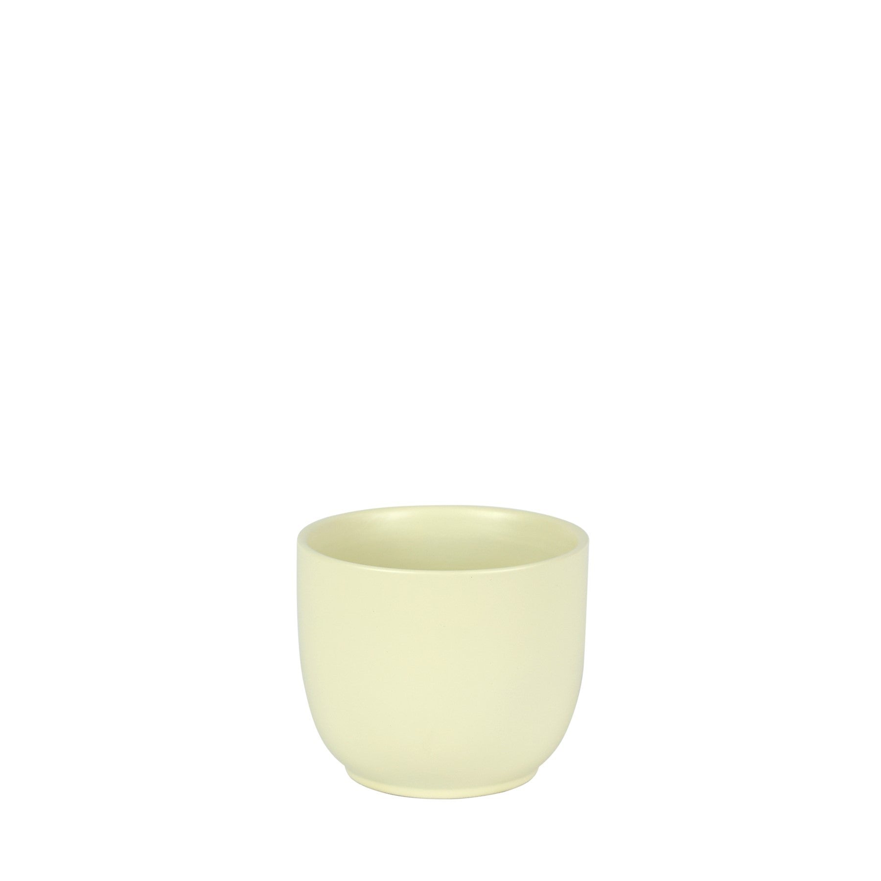 Matt Cream Hortus Cairo Pot (12x10cm)