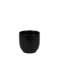 Matt Black Hortus Cairo Pot (12.5x12cm)