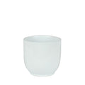 Glossy White Hortus Cairo Pot (15.5x15cm)