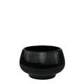 Glossy Black Hortus Belgrade Bowl (24x18cm)