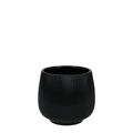 Matt Black Hortus Lisbon Pot (12.5x13cm)