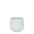 Glossy White Hortus Lisbon Pot (12.5x13cm)