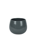 Glossy Grey Hortus London Pot (14.5x14cm)