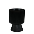 Matt Black Hortus Oslo Pot (16x22.5cm)