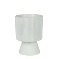 Matt White Hortus Oslo Pot (16x22.5cm)