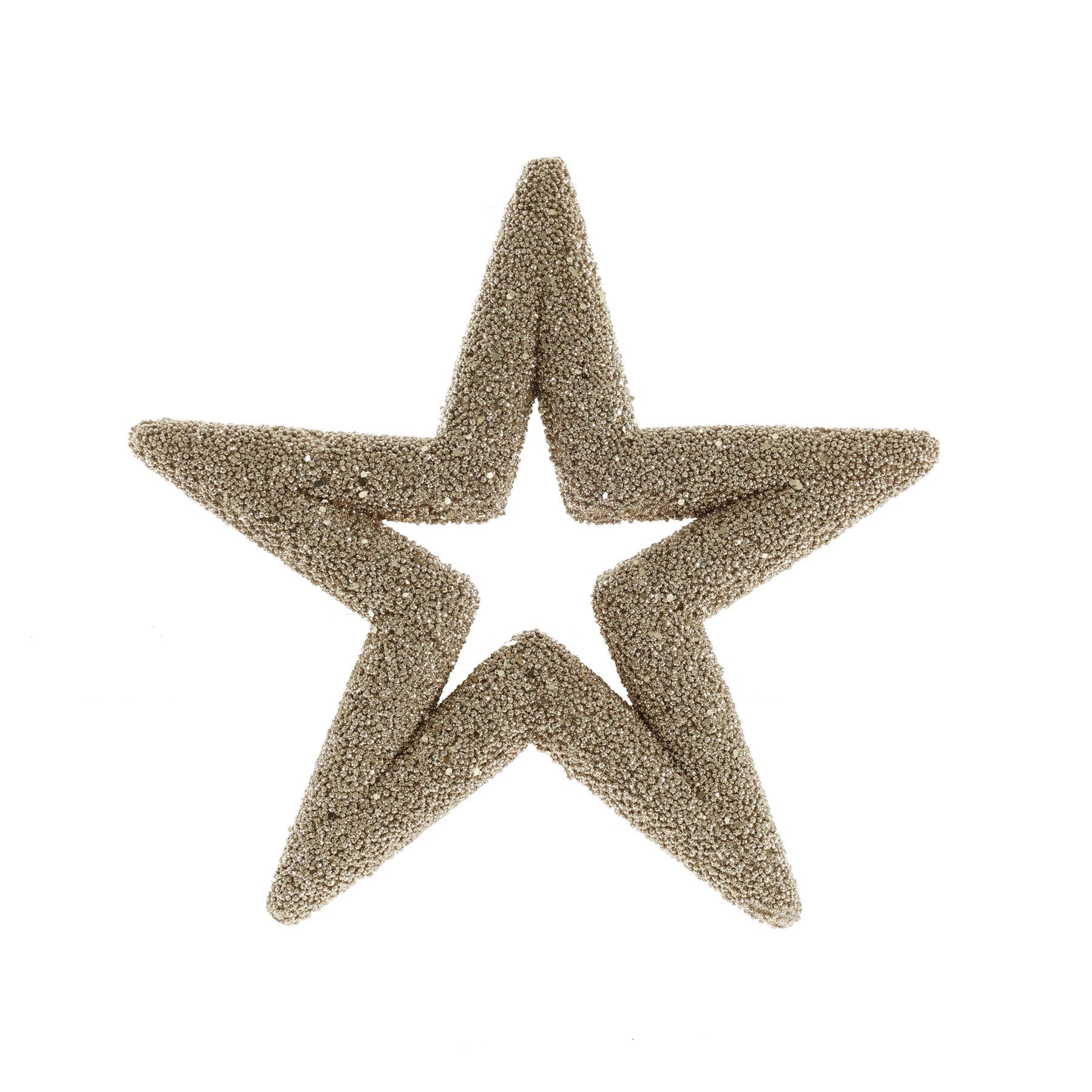Gold Star Hanging Decoration (35cm)