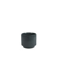 Glossy Grey Hortus Tokyo Pot (16x14cm)
