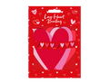 Valentines Love Heart Bunting (1.5m)
