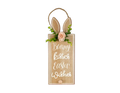 Easter Bunny Hanging Plaque (34 x 13cm)