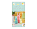 Pack of 3 Honeycomb Bunny Decorations